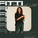 'THE MINIMAL LUX' EVERYDAY WEAR T-SHIRT (BLACK)