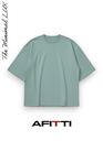 'THE MINIMAL LUX' EVERYDAY WEAR T-SHIRT (BLUE SURF)