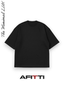 'THE MINIMAL LUX' EVERYDAY WEAR T-SHIRT (BLACK)